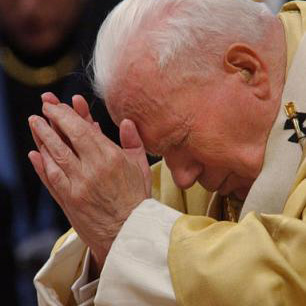 St. John Paul II in Prayer